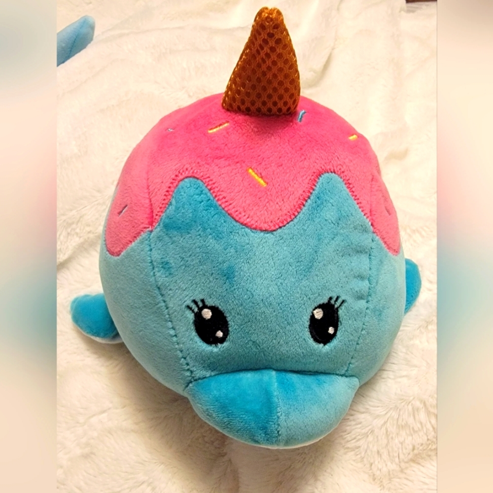 Narwhal Ice Cream Squishmallow